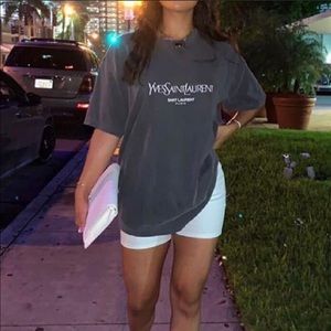 Gray YSL Shirt